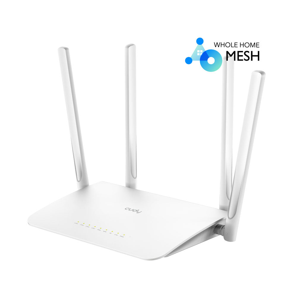 Routeur / répéteur Wifi avec MESH pour l'intérieur AC1200 CUDY