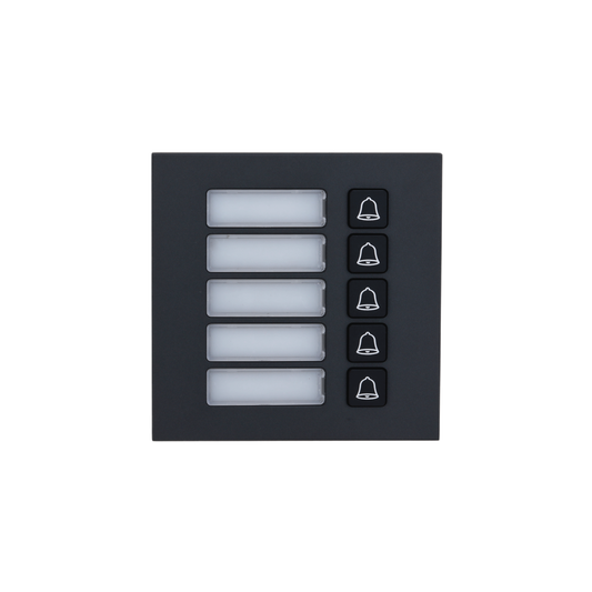 Module 5 boutons pour visiophone modulaire Dahua - IP