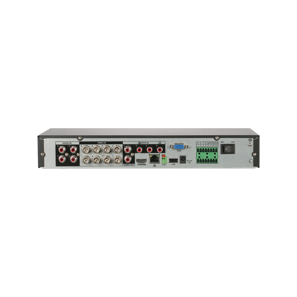 Enregistreur de vidéosurveillance DAHUA 8 canaux analogique très haute définition 5MP avec SSD 1TO et sortie d'alarme
