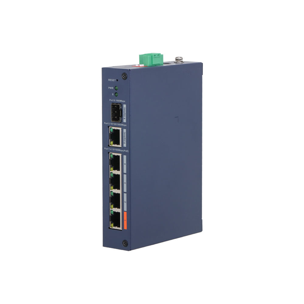 Switch Ethernet industriel 4 Ports POE avec Cloud - DAHUA