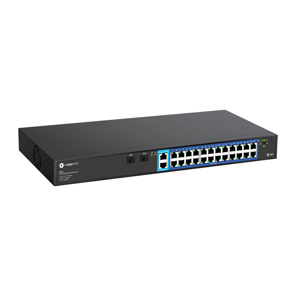 Switch POE Cloud Vesta - 16 ports
