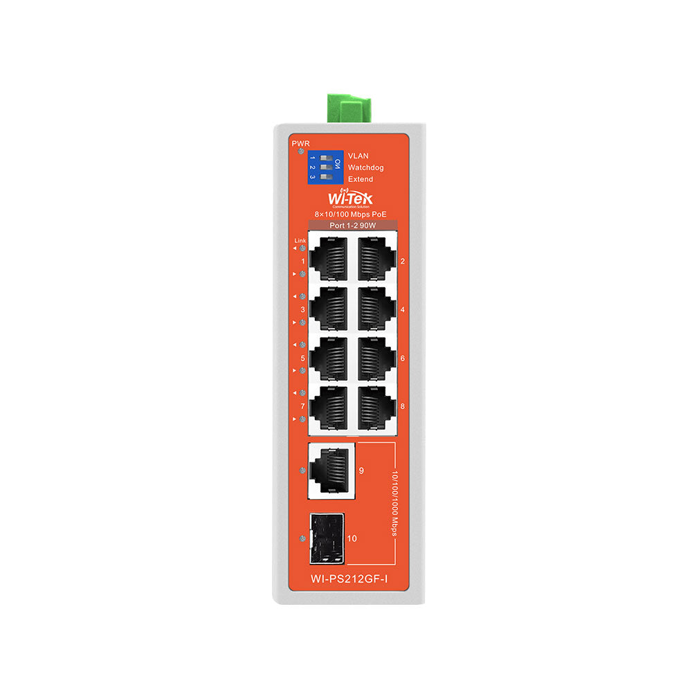 Switch POE durci 8 ports Witek