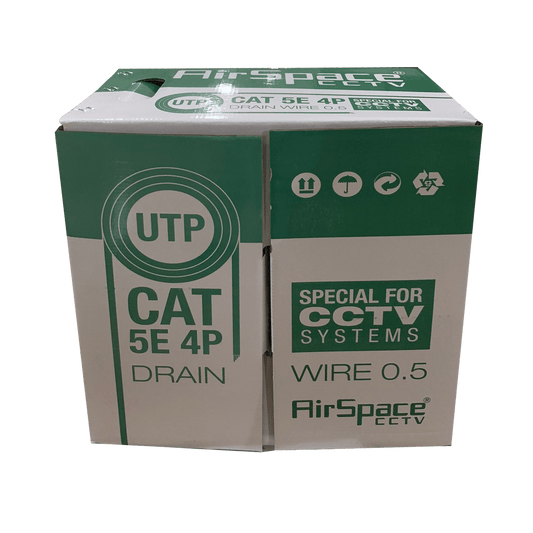 Câble RJ45 UTP catégorie 5e blindé de 305 mètres - Direct - Sécurité - Boutique