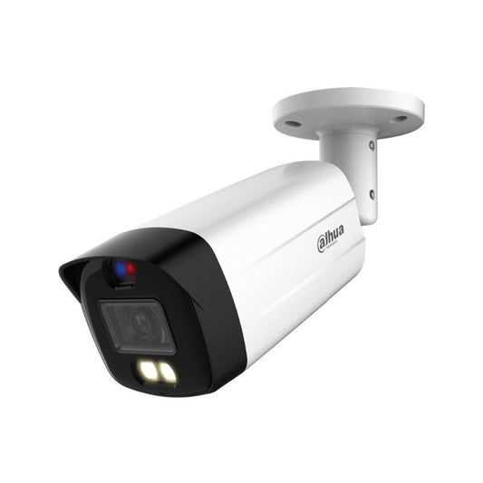 Caméra de surveillance Bullet DAHUA analogique avec dissuasion active - Direct - Sécurité - Boutique