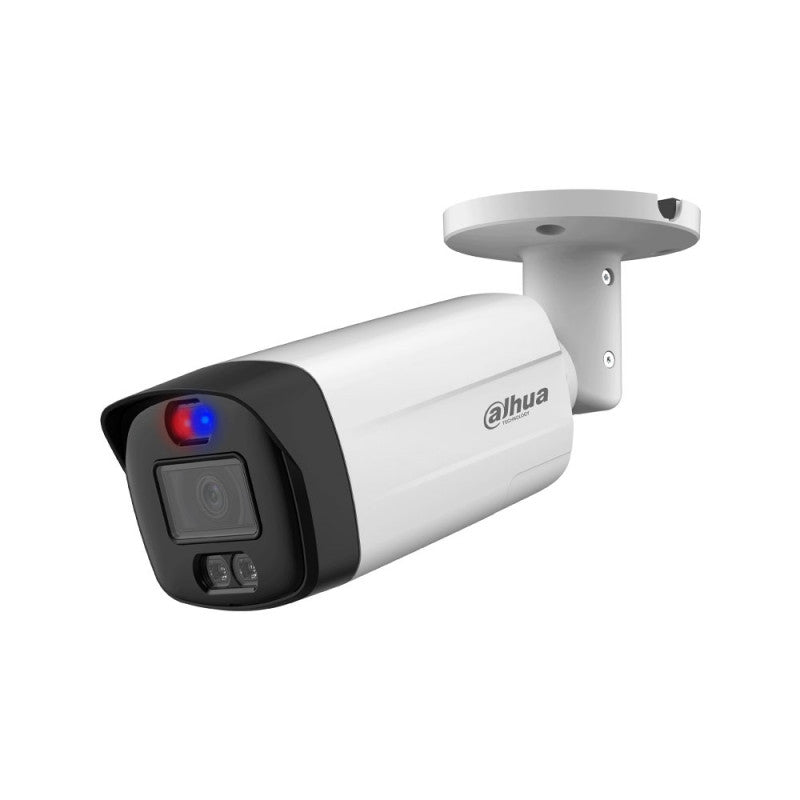 Caméra de surveillance Bullet DAHUA analogique avec dissuasion active - Direct - Sécurité - Boutique
