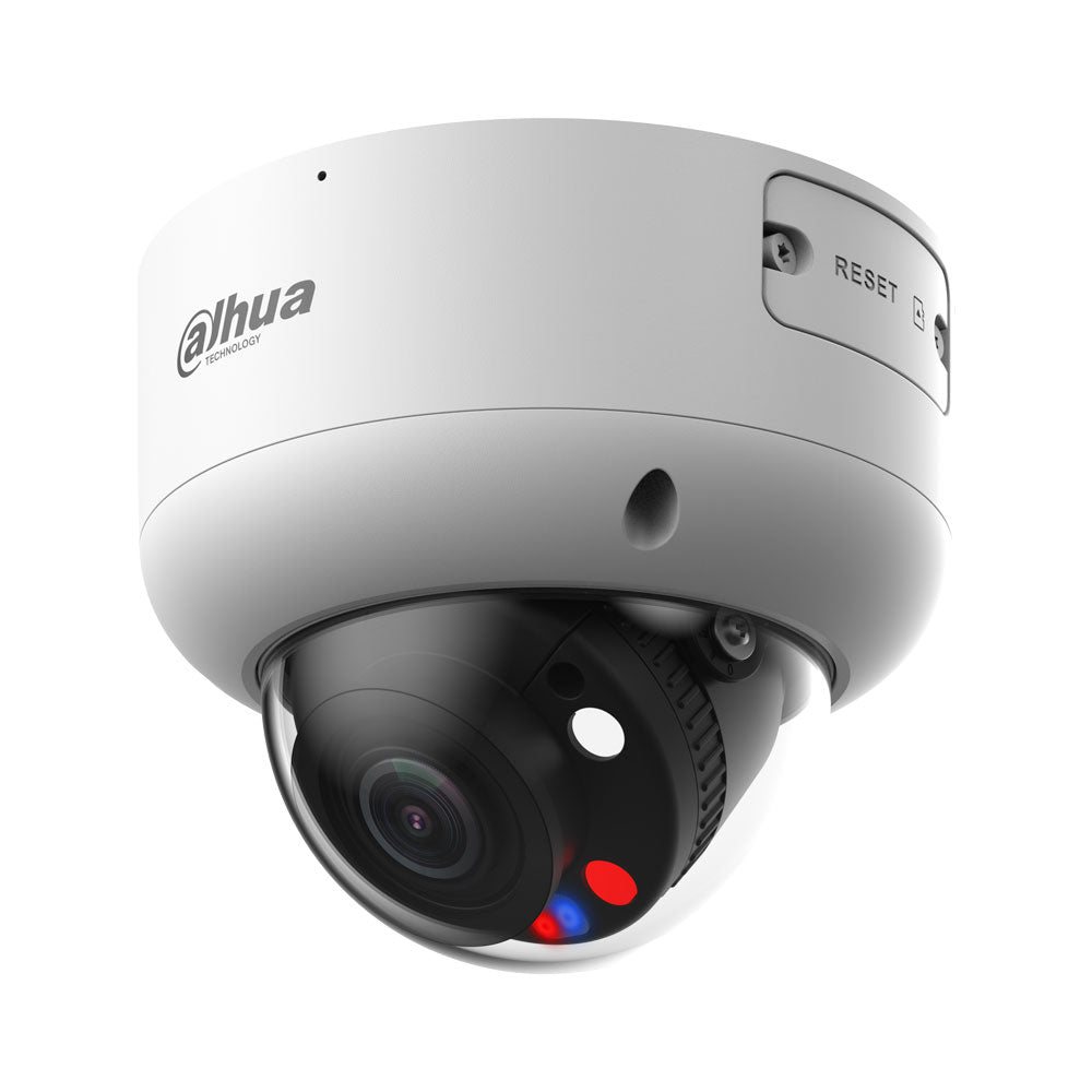 Caméra de surveillance dôme IP DAHUA avec zoom - Série IA TiOC Anti - Vandalisme - Direct - Sécurité - Boutique