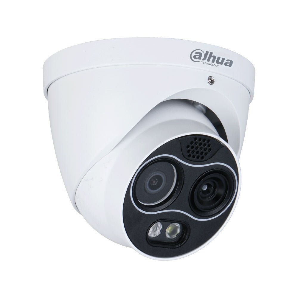 Caméra de surveillance IP dôme thermique DAHUA double objectif - 2 mm - Direct - Sécurité - Boutique