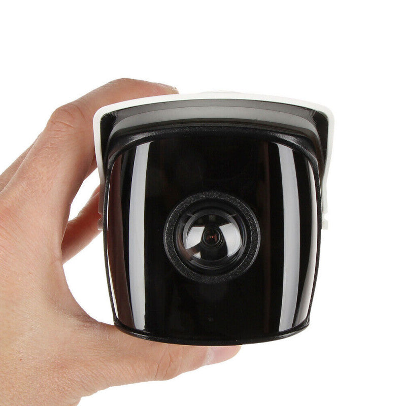 Caméra de surveillance IP très grand angle panoramique extérieur.