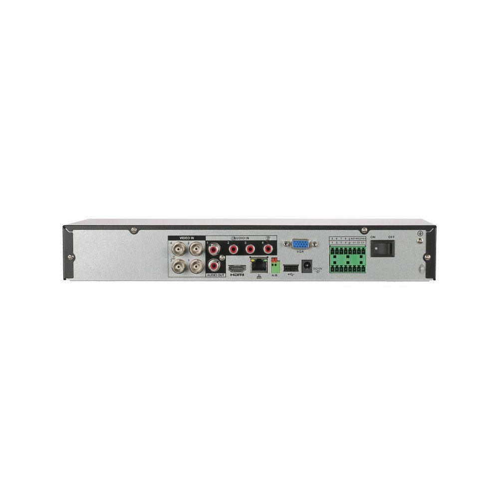 Enregistreur de vidéosurveillance DAHUA 4 canaux analogique très haute définition 5MP avec SSD 1TO et sortie d'alarme - Direct - Sécurité - Boutique