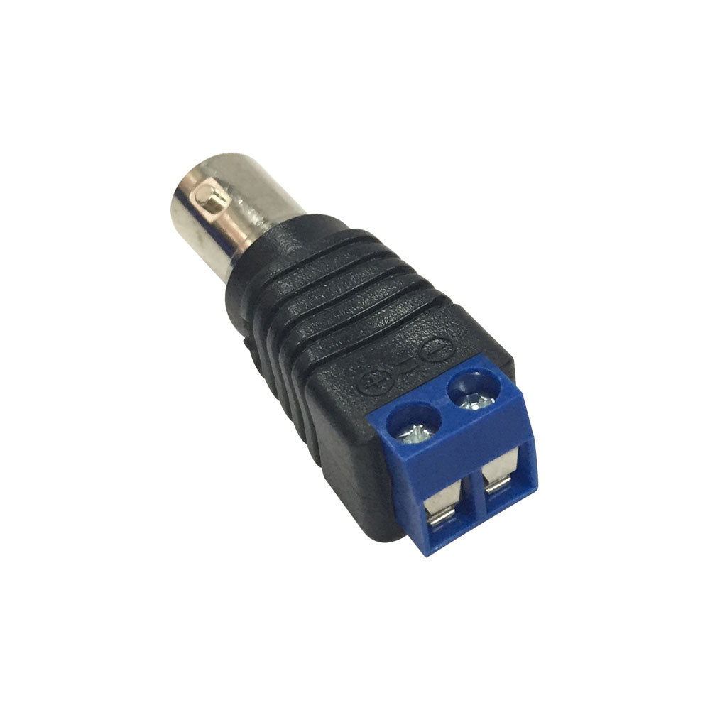 Connecteur BNC femelle avec bornes à vis