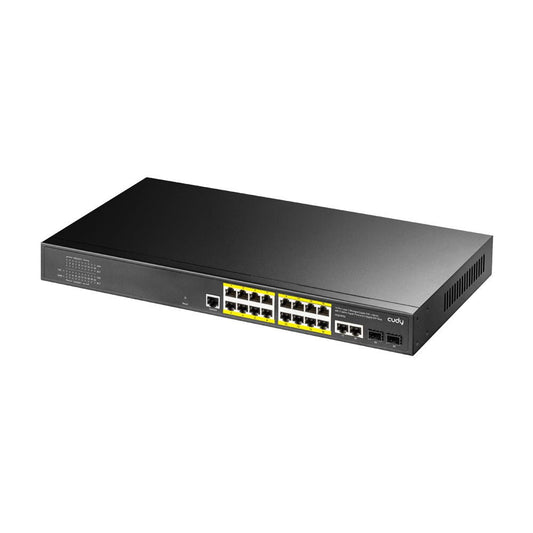 Switch POE gérable 16 ports CUDY - Direct - Sécurité - Boutique