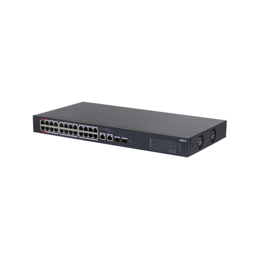 Switch POE gérable 24 ports DAHUA - Direct - Sécurité - Boutique