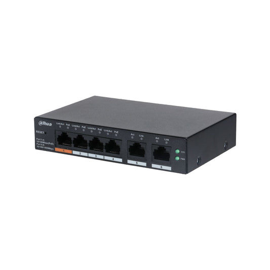 Switch POE gérable 4 ports DAHUA - Direct - Sécurité - Boutique