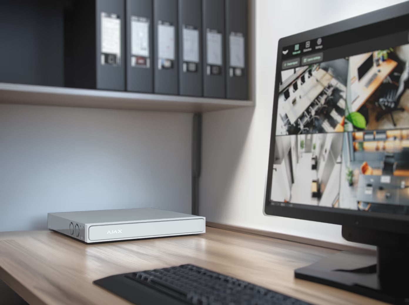Enregistreur NVR Ajax 8 canaux POE - Pro