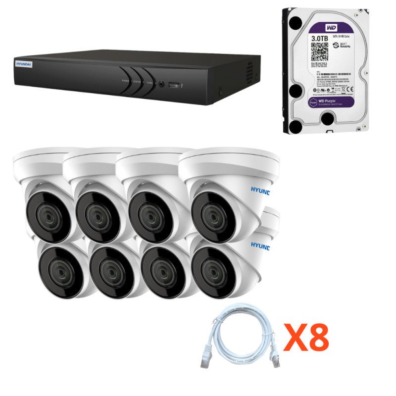 Kits 8 caméras IP - Direct-Sécurité-Boutique