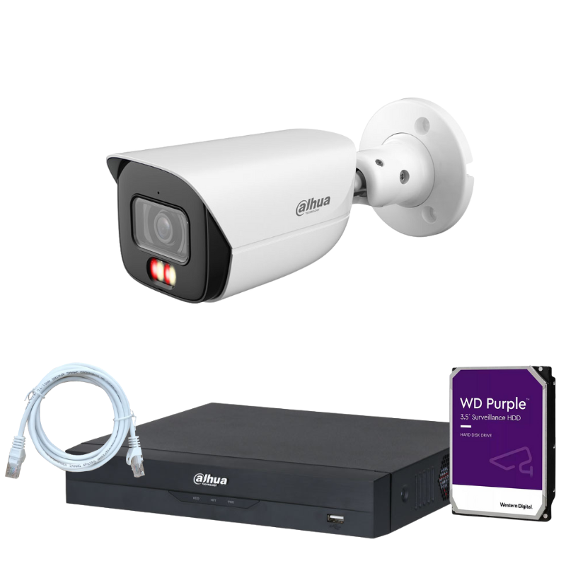 Kit 1 caméra IP Dahua