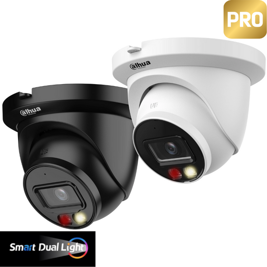Caméra de surveillance dôme IP DAHUA - Smart Light