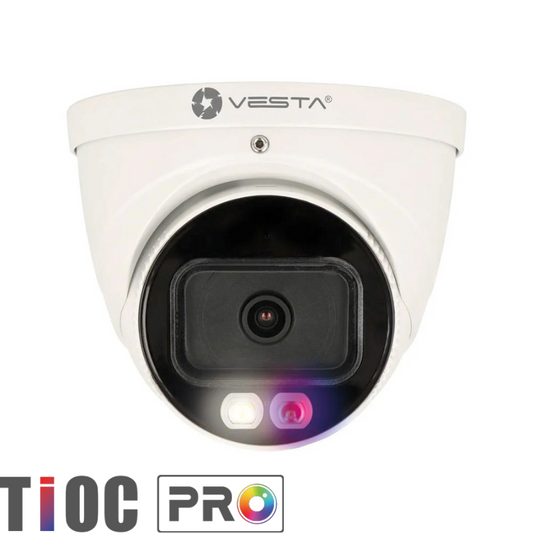 Caméra de surveillance dôme IP VESTA - TiOC PRO