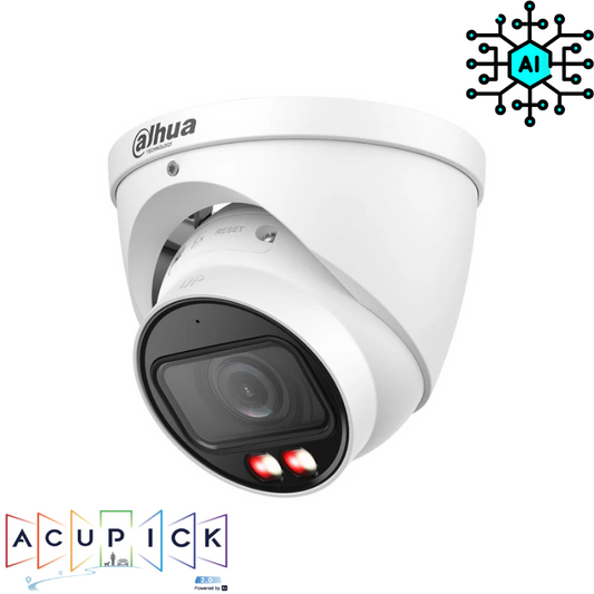 Caméra de surveillance dôme IP DAHUA avec zoom - Série IA AcuPick