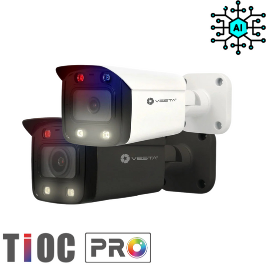 Caméra de surveillance IP Bullet extérieur VESTA - IA