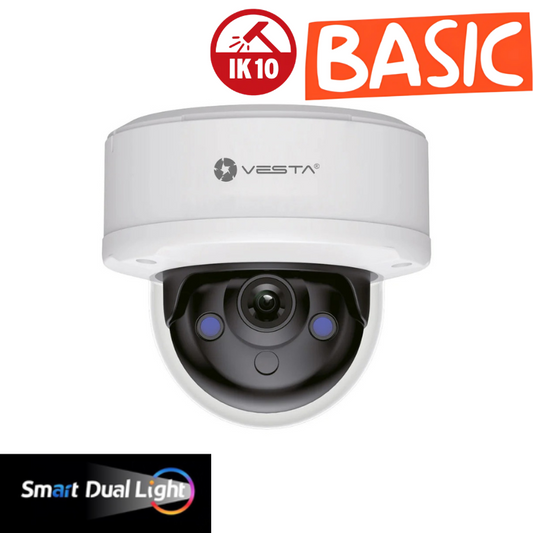Caméra de surveillance dôme IP VESTA - Basic Anti-Vandalisme