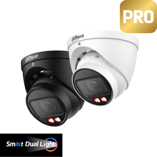 Caméra de surveillance dôme IP DAHUA avec zoom - Série Pro Smart Light