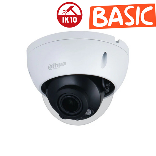 Caméras de surveillance dôme IP DAHUA avec zoom - Série Lite Anti-Vandalisme