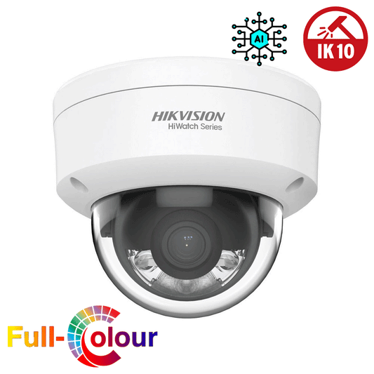 Caméra de surveillance dôme IP Anti-Vandalisme avec IA Full-Colour HIK-VISION