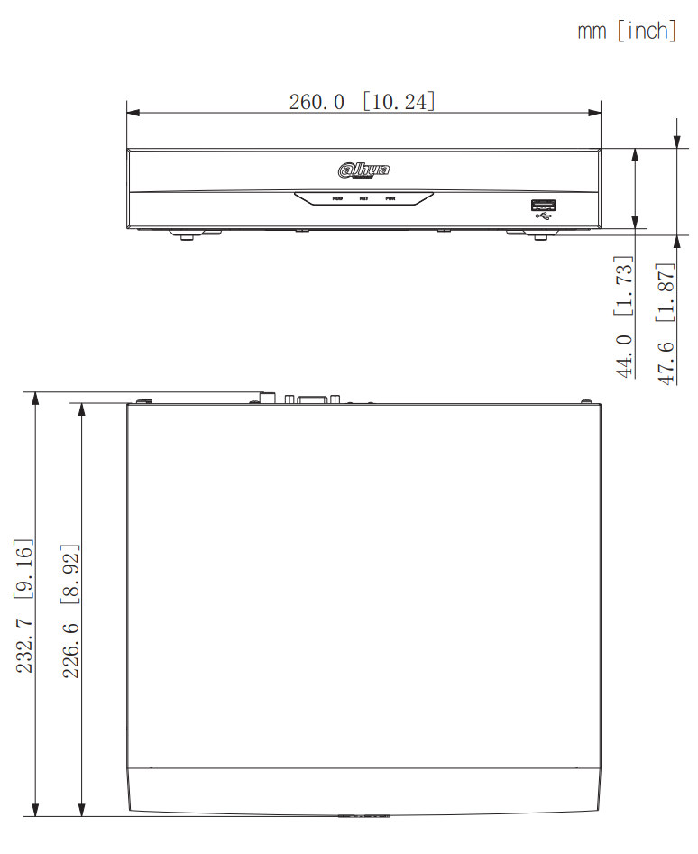 Dimensions du produit