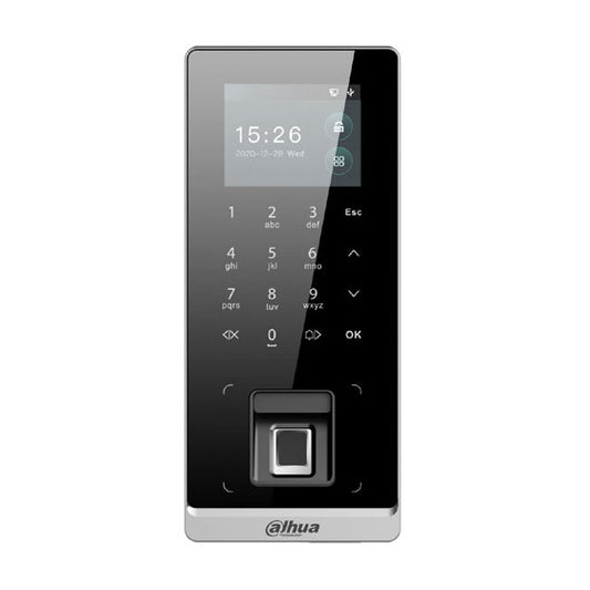 Lecteur autonome Dahua - Carte, code et empreinte Pro