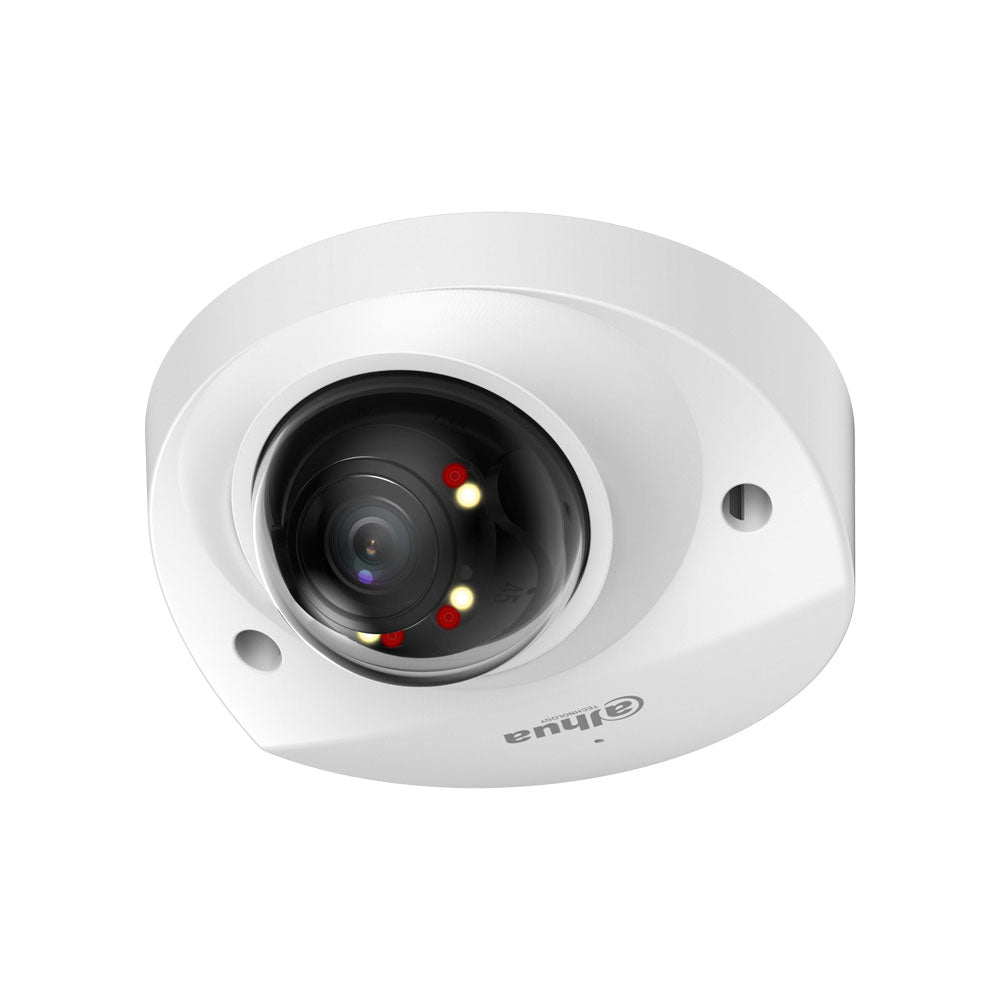 Caméra de surveillance dôme discret anti-vandalisme IP Full-Color DAHUA avec IA