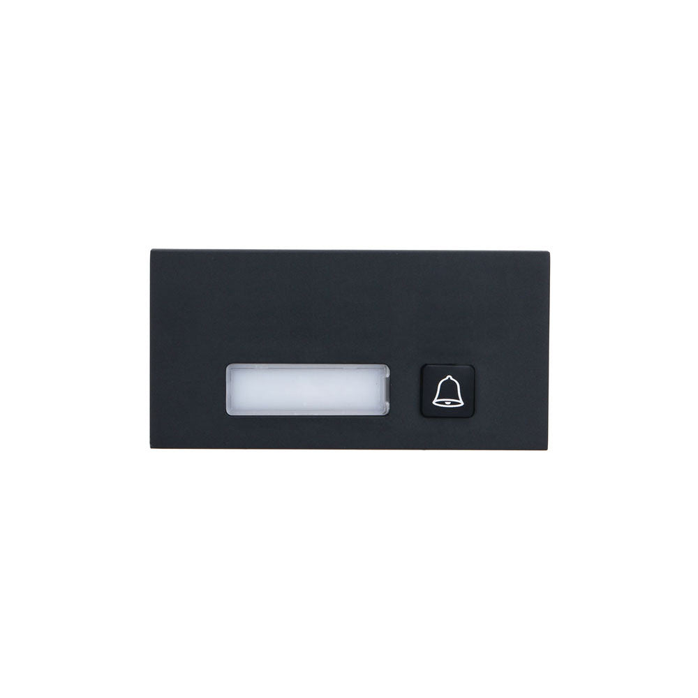 Module 1 bouton pour visiophone modulaire Dahua - Hybride