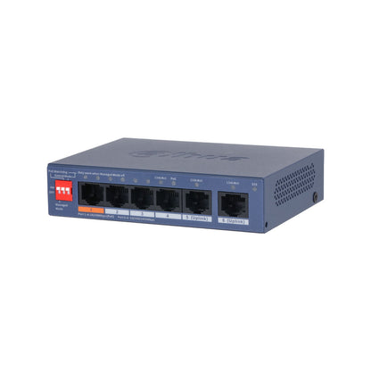 Switch Ethernet 4 Ports POE avec Cloud - DAHUA