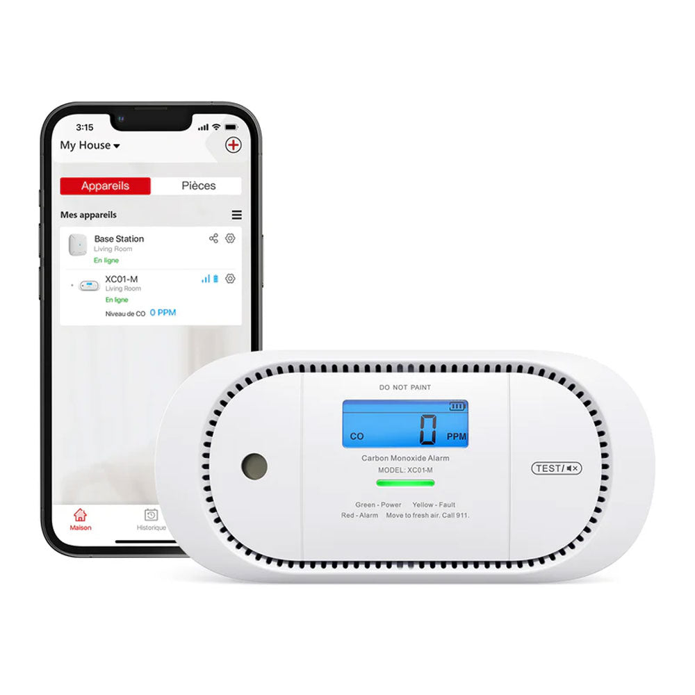 Détecteur de monoxyde de carbone intelligent et autonome Link+ Pro