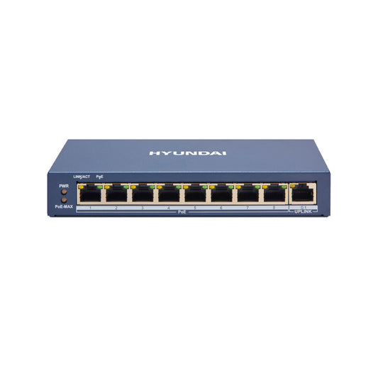 Switch POE gérable 8 ports HYUNDAI