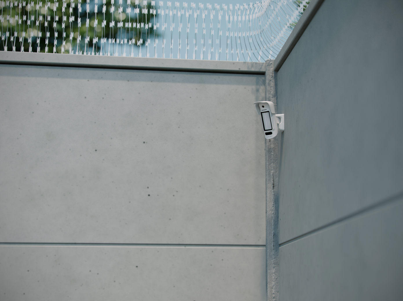 Détecteur de mouvement extérieur en hauteur avec photos AJAX - MotionCam OutDoor HighMount