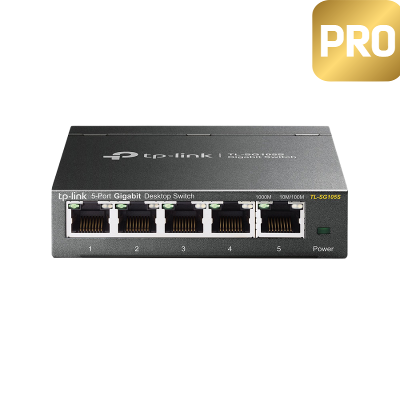 Switch Ethernet Gigabit 5 Ports TP-LINK - Pro