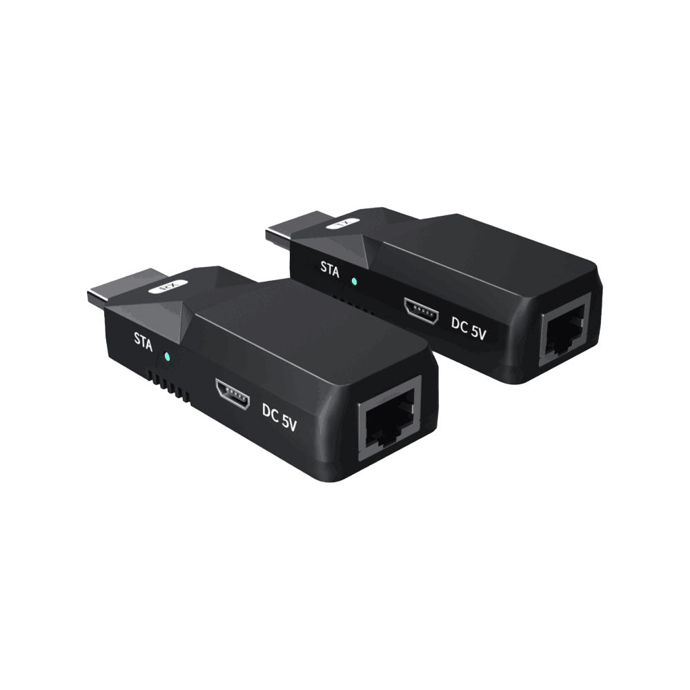 Extendeurs HDMI sur câble RJ45 50 mètres