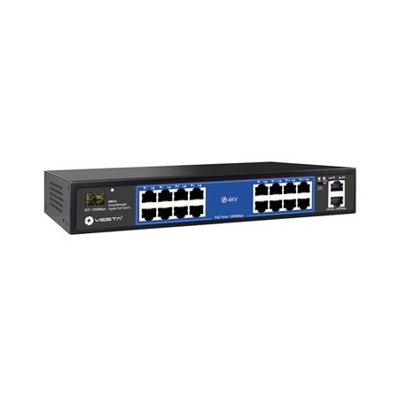 Switch POE Cloud Vesta - 16 ports