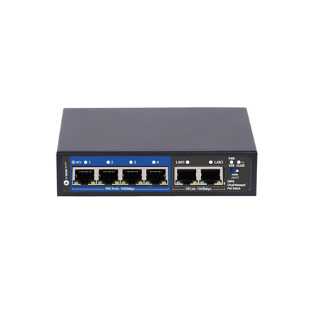 Switch POE Cloud Vesta - 4 ports
