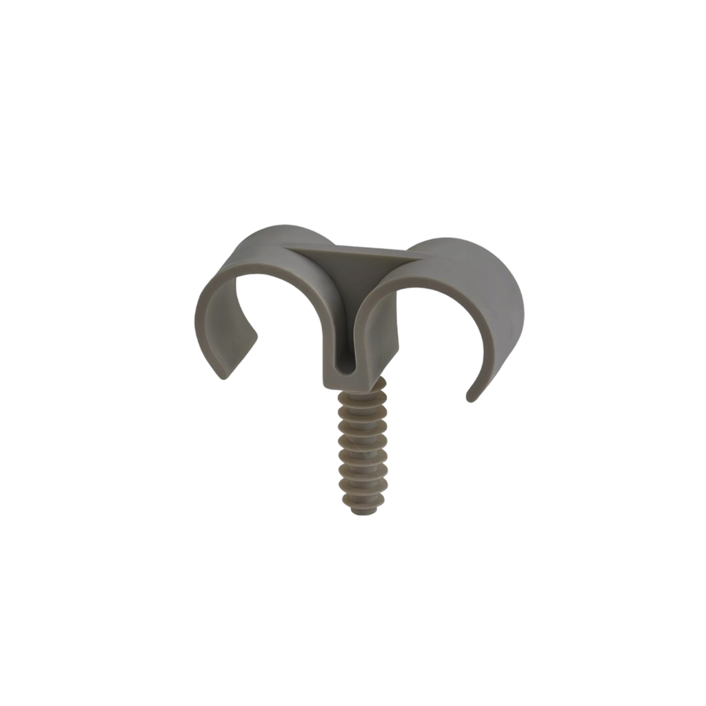 Sachet de 100 accroches double pour tube