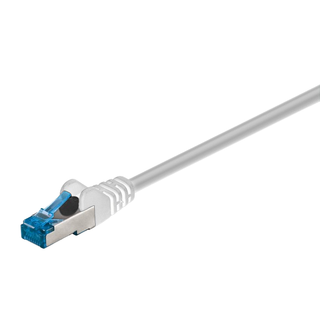 Câble réseau RJ45 Cat 6 blindé blanc