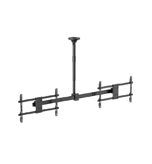 SUPPORT PLAFOND ÉCRAN DOUBLE CÔTE À CÔTE 34" à 60"