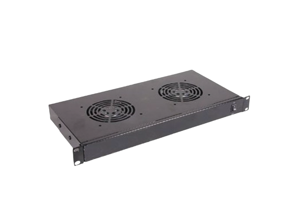 TIROIR DE VENTILATION RACKABLE 1U 2 VENTILATEURS