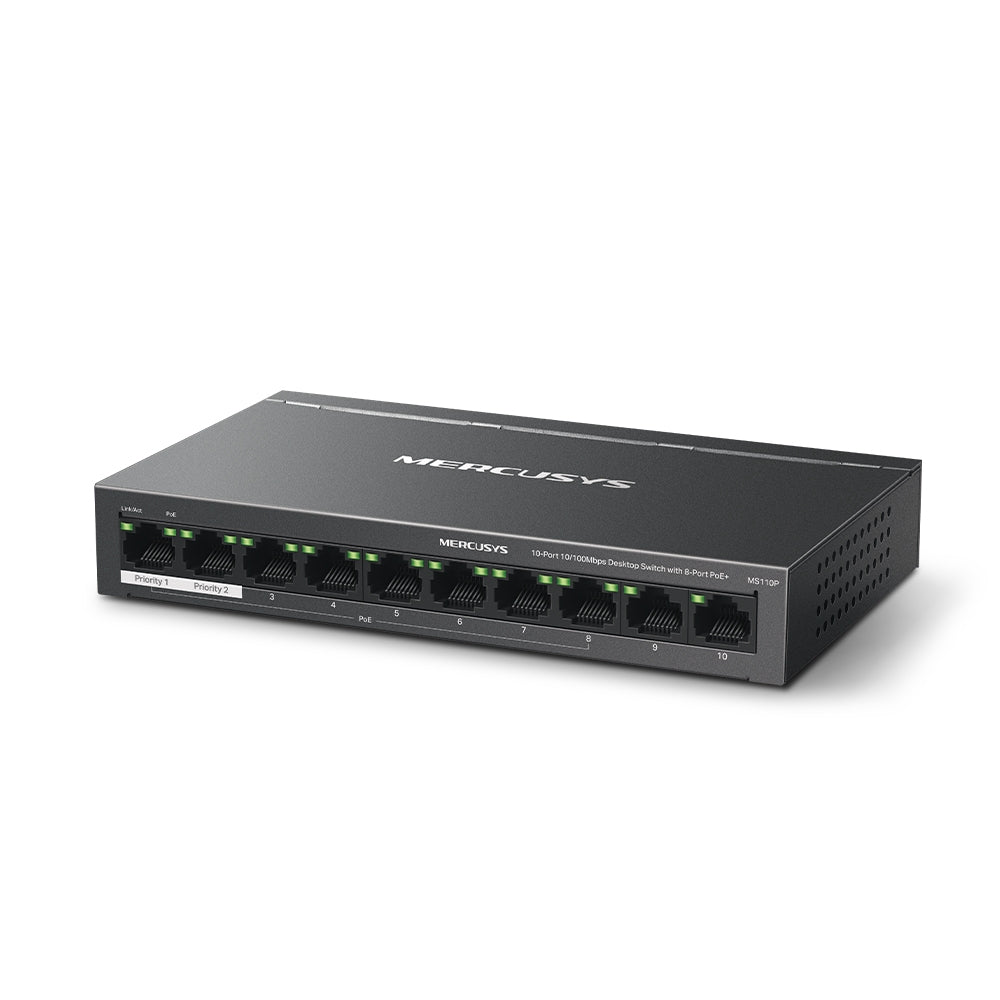 Switch Ethernet 8 Ports POE TPLINK- Mercusys