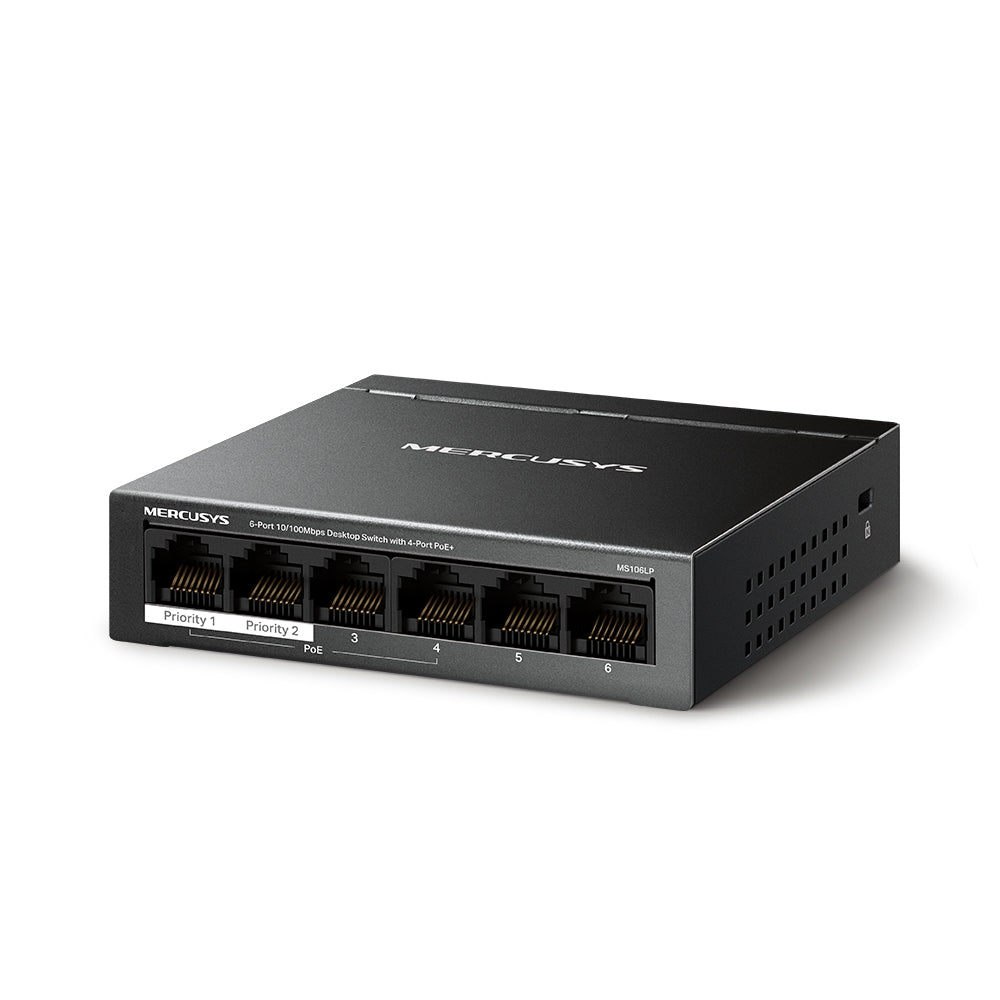 Switch Ethernet 4 Ports POE TPLINK- Mercusys