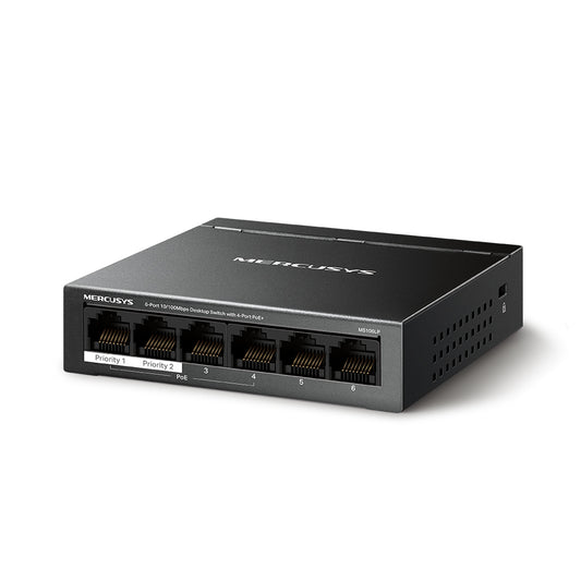 Switch Ethernet 4 Ports POE TPLINK- Mercusys