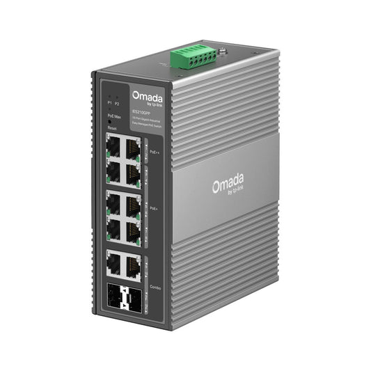 Switch Ethernet industriel 8 Ports POE avec Cloud - TPLINK