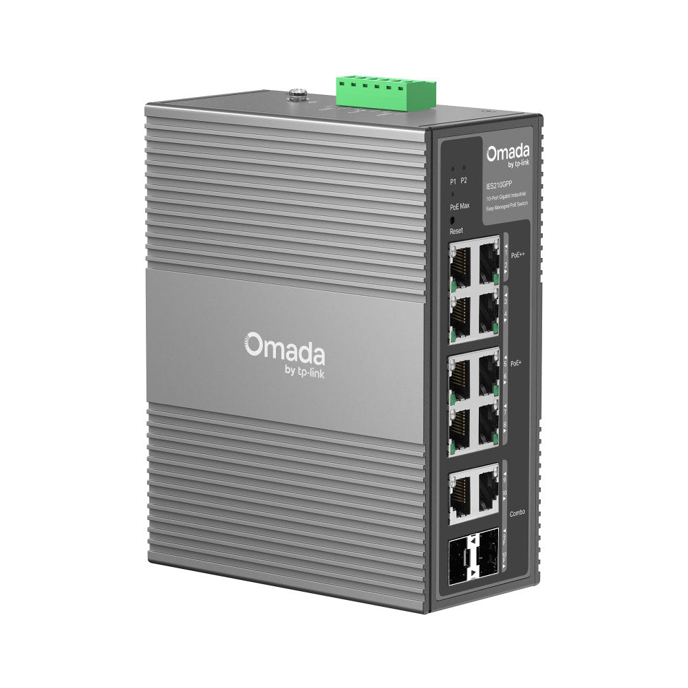 Switch Ethernet industriel 8 Ports POE avec Cloud - TPLINK
