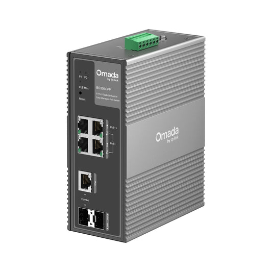 Switch Ethernet industriel 4 Ports POE avec Cloud - TPLINK